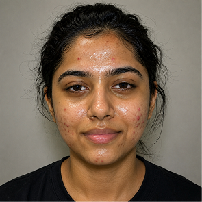 Acne Prone Due to PCOS
