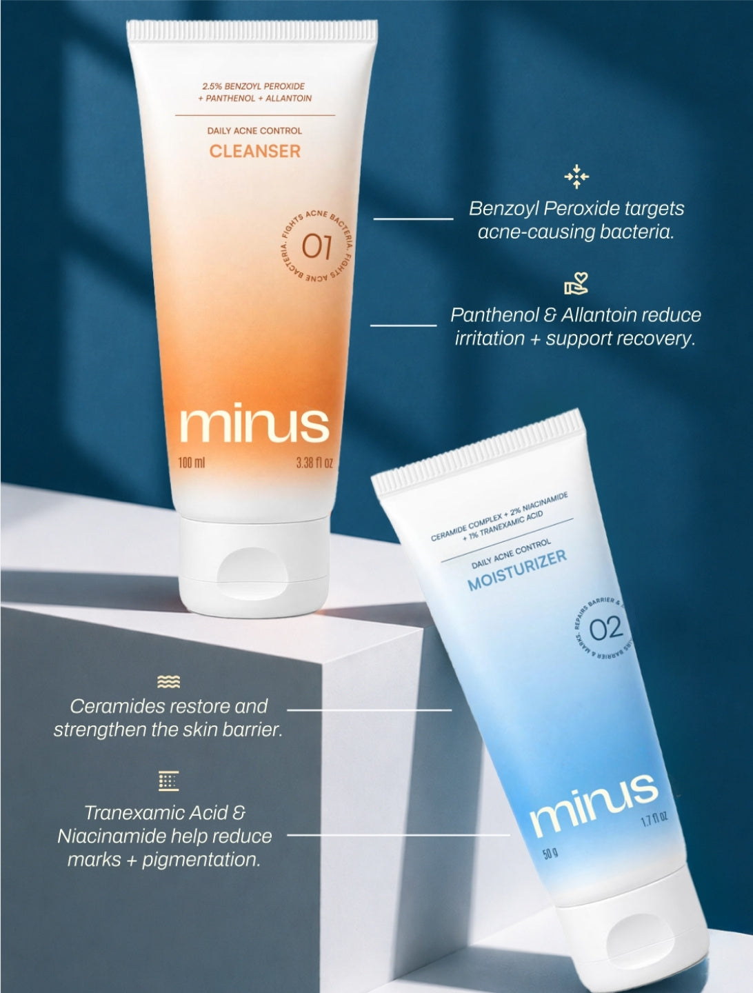 2-Step Acne Routine by Minus