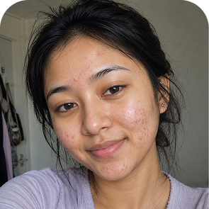 Acne Prone Due to PCOS
